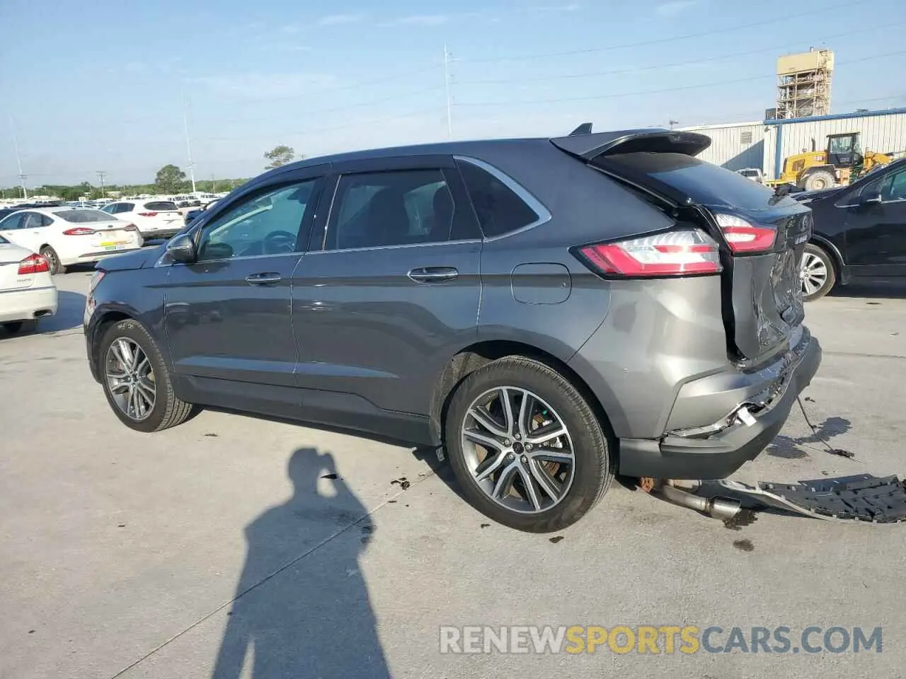 2 fotografías del automóvil dañado 2FMPK4K94RBA07469 FORD EDGE 2024