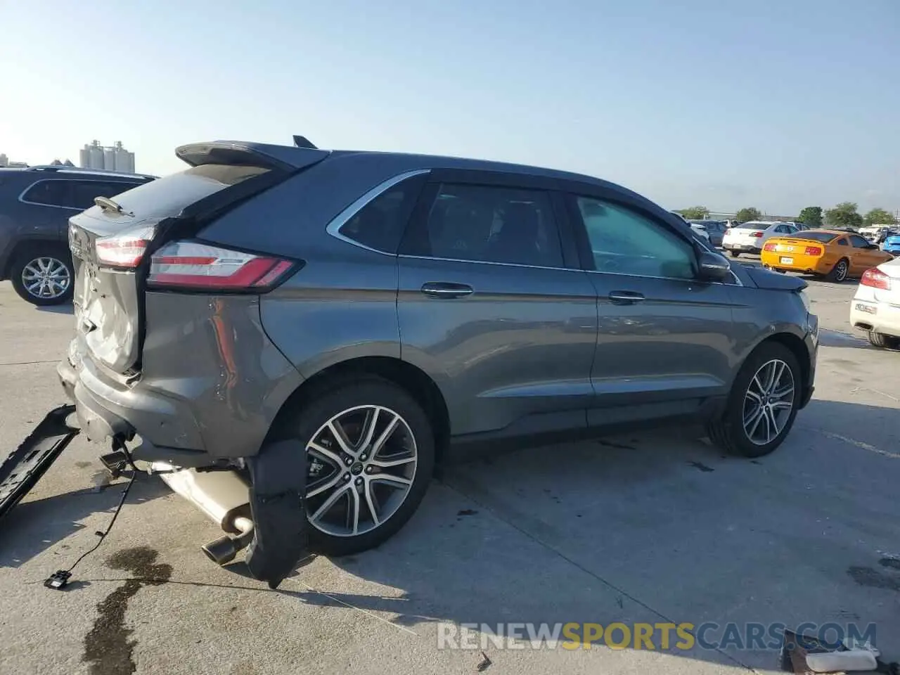 3 fotografías del automóvil dañado 2FMPK4K94RBA07469 FORD EDGE 2024