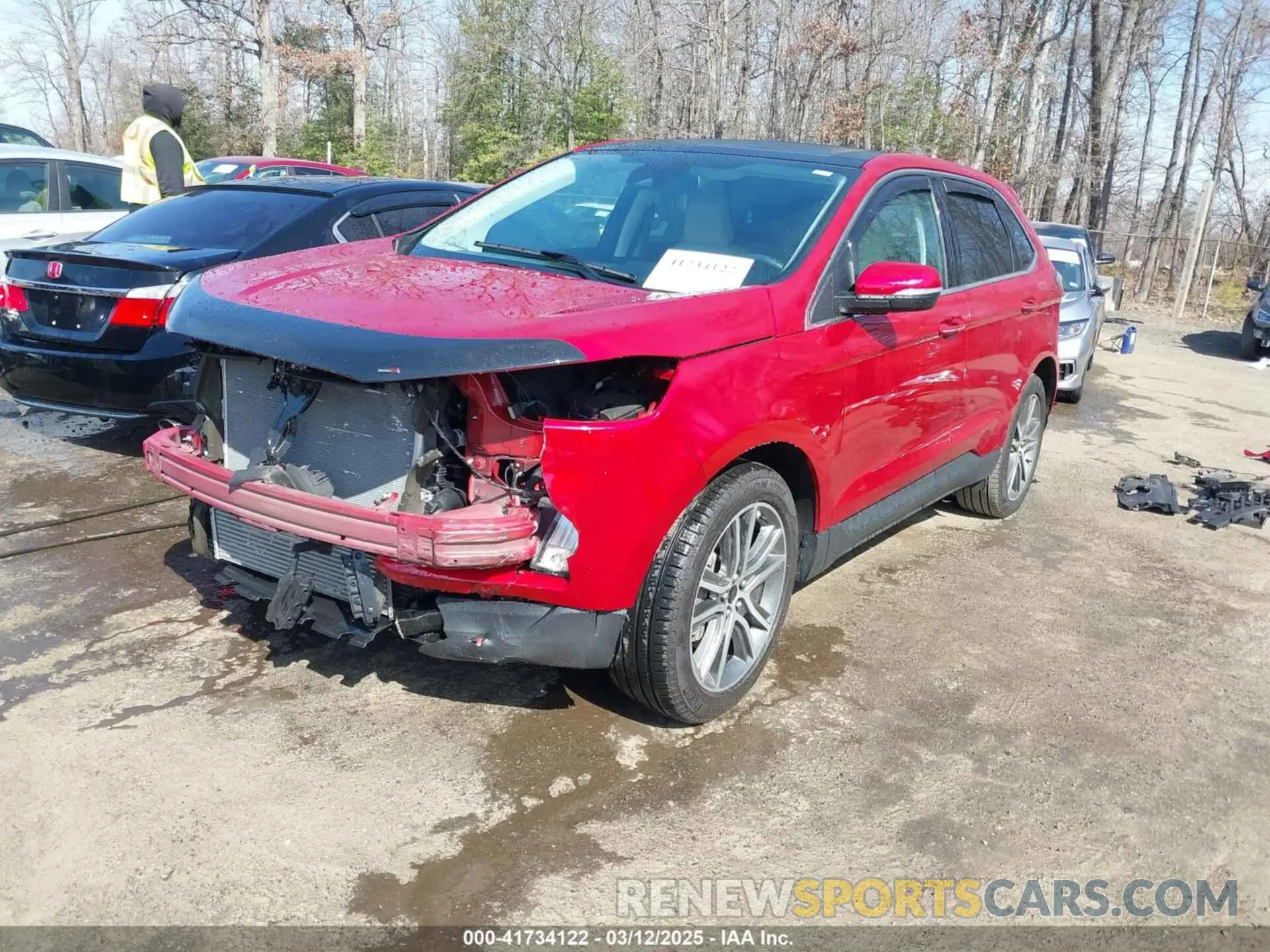 2 fotografías del automóvil dañado 2FMPK4K94RBA96783 FORD EDGE 2024