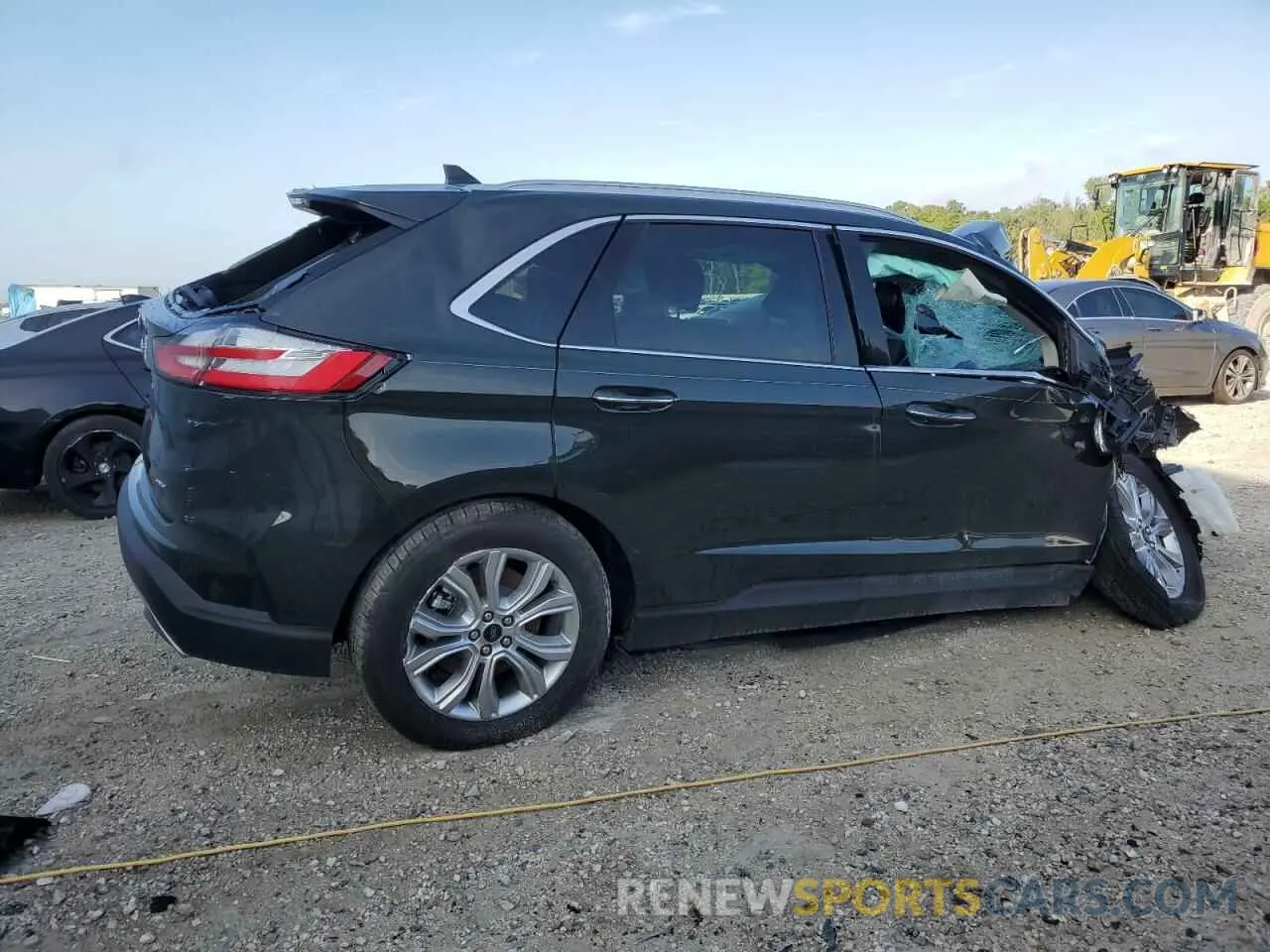 3 fotografías del automóvil dañado 2FMPK4K96RBB20095 FORD EDGE 2024
