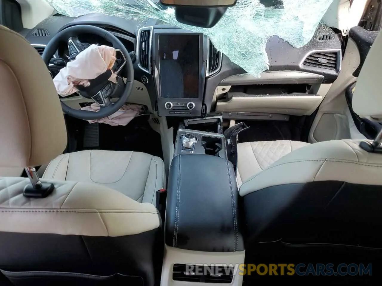 8 fotografías del automóvil dañado 2FMPK4K96RBB20095 FORD EDGE 2024