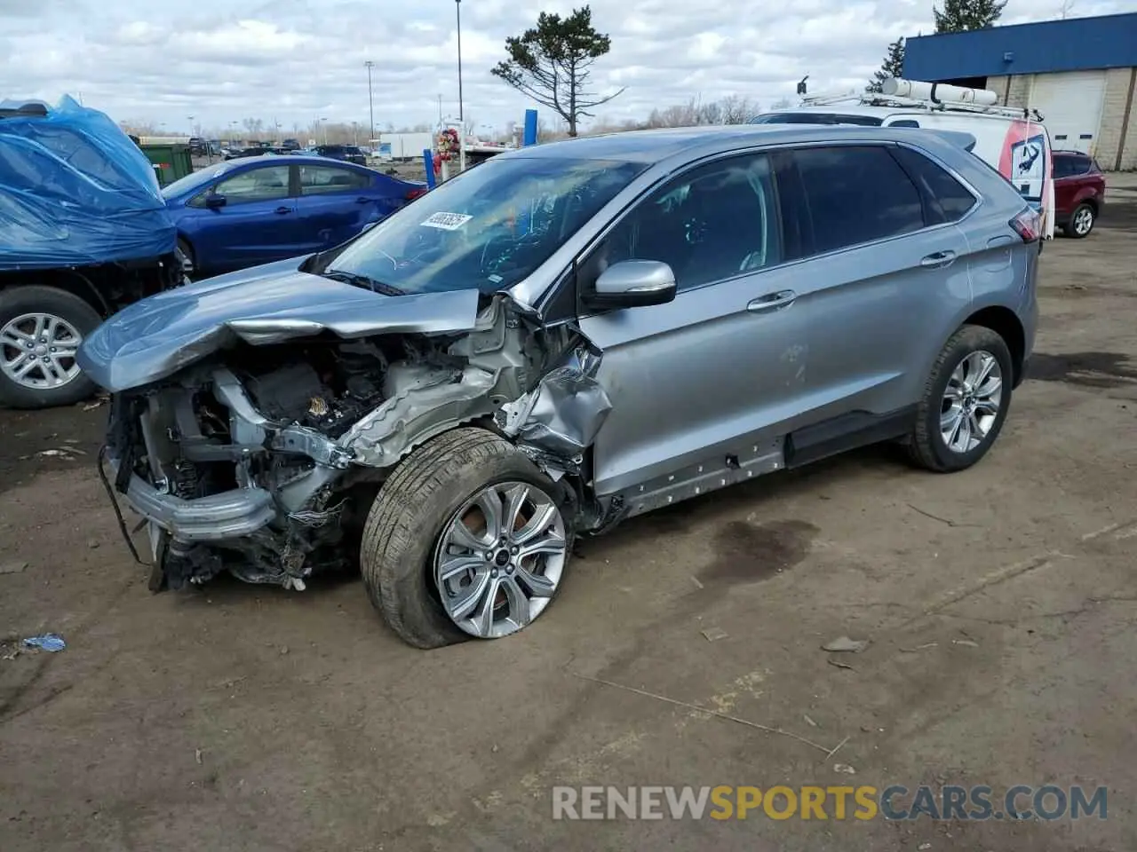 1 fotografías del automóvil dañado 2FMPK4K97RBA51403 FORD EDGE 2024