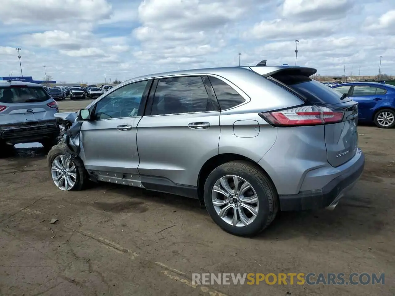 2 fotografías del automóvil dañado 2FMPK4K97RBA51403 FORD EDGE 2024