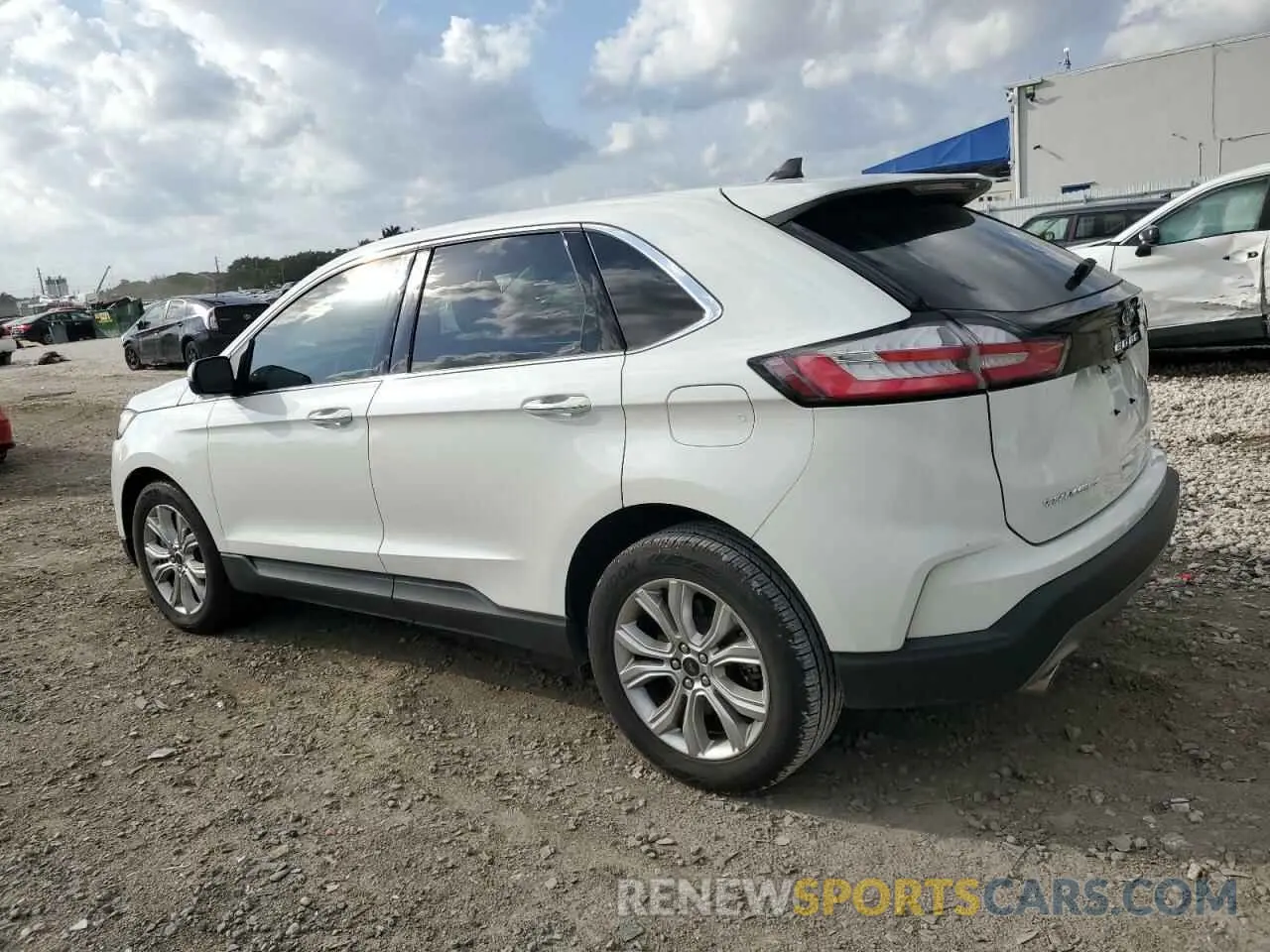 2 fotografías del automóvil dañado 2FMPK4K97RBB21109 FORD EDGE 2024
