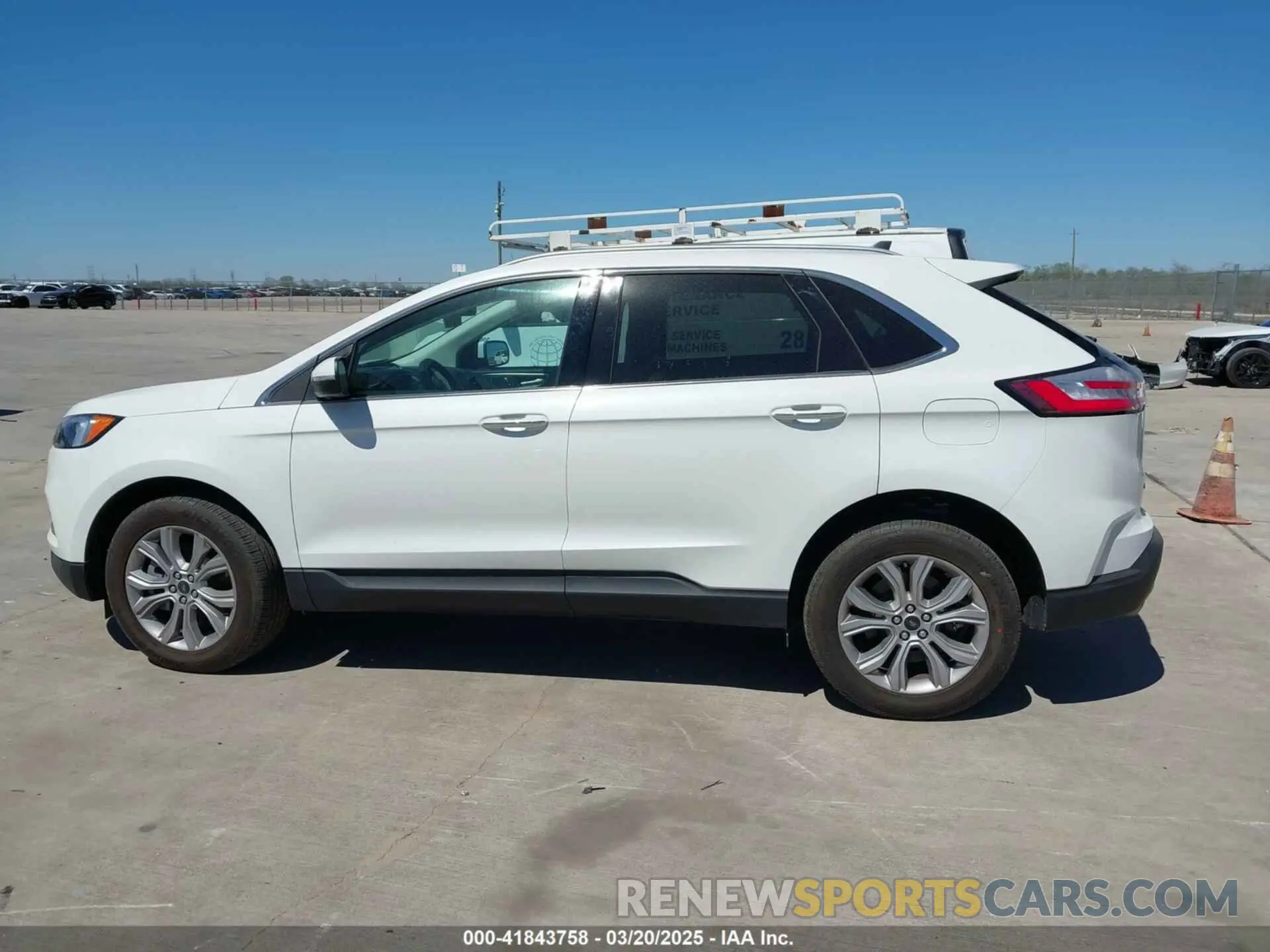 14 fotografías del automóvil dañado 2FMPK4K98RBA75080 FORD EDGE 2024