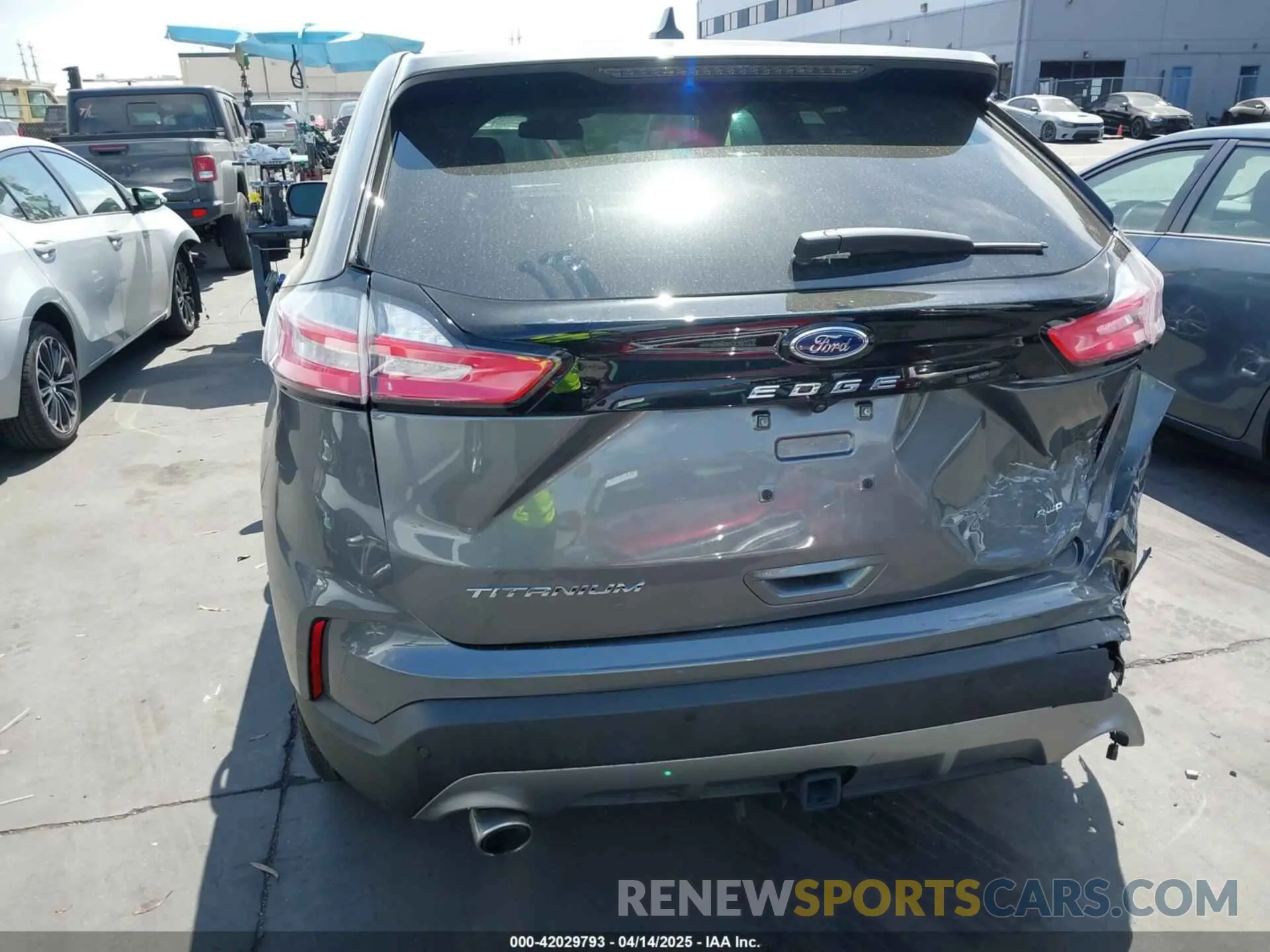 17 fotografías del automóvil dañado 2FMPK4K98RBB09731 FORD EDGE 2024