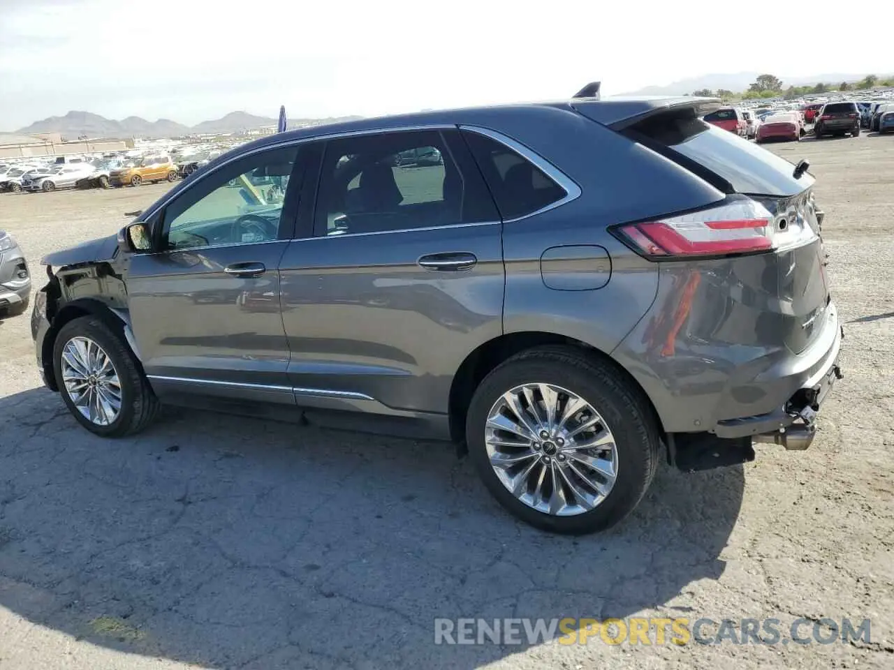 2 fotografías del automóvil dañado 2FMPK4K9XRBA05578 FORD EDGE 2024