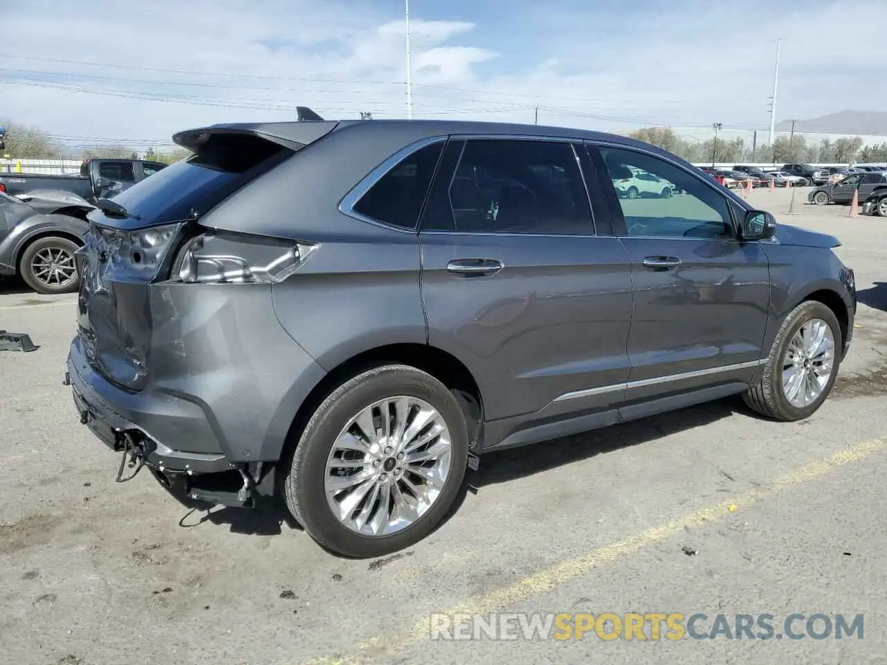 3 fotografías del automóvil dañado 2FMPK4K9XRBA05578 FORD EDGE 2024