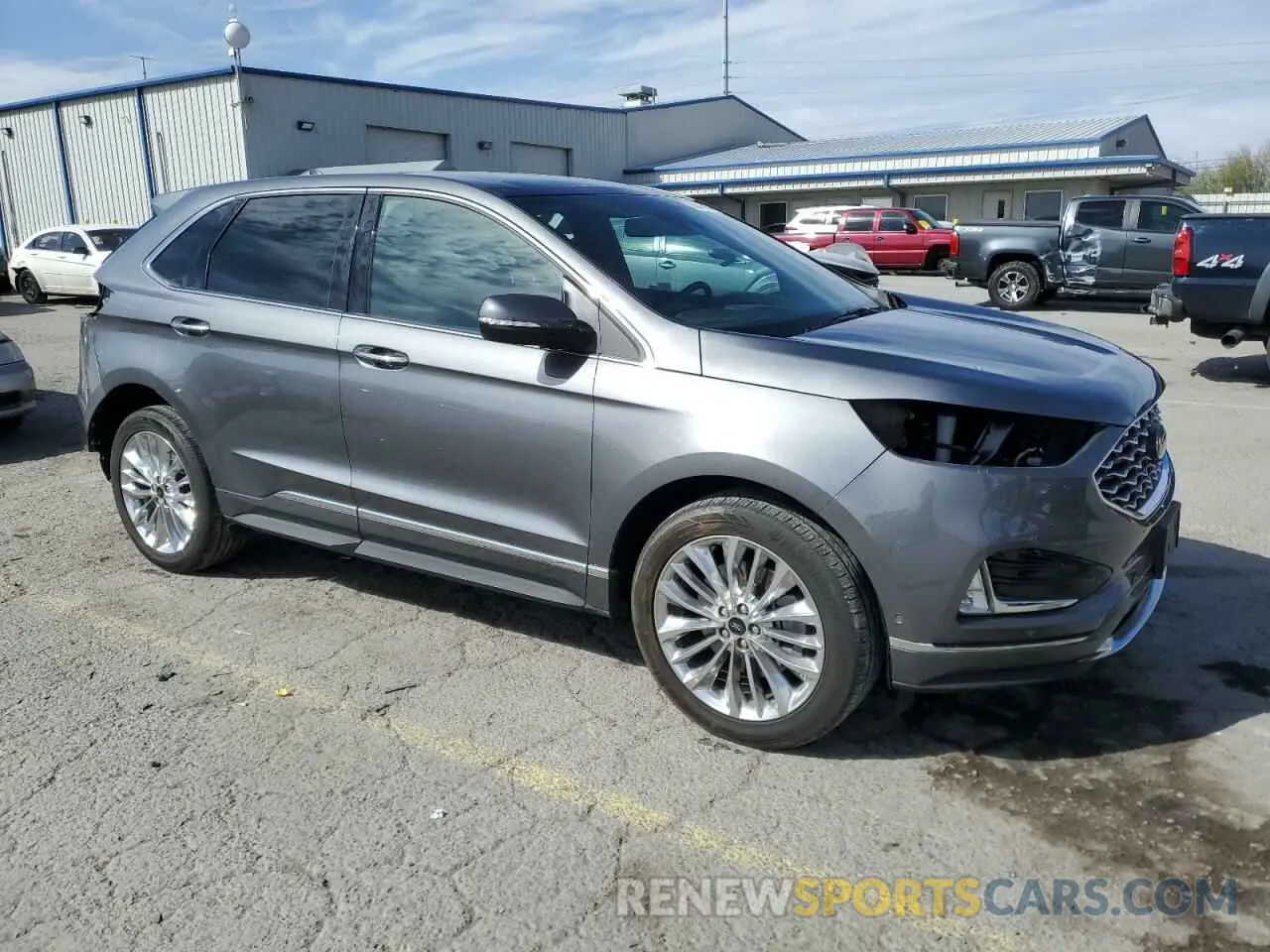 4 fotografías del automóvil dañado 2FMPK4K9XRBA05578 FORD EDGE 2024