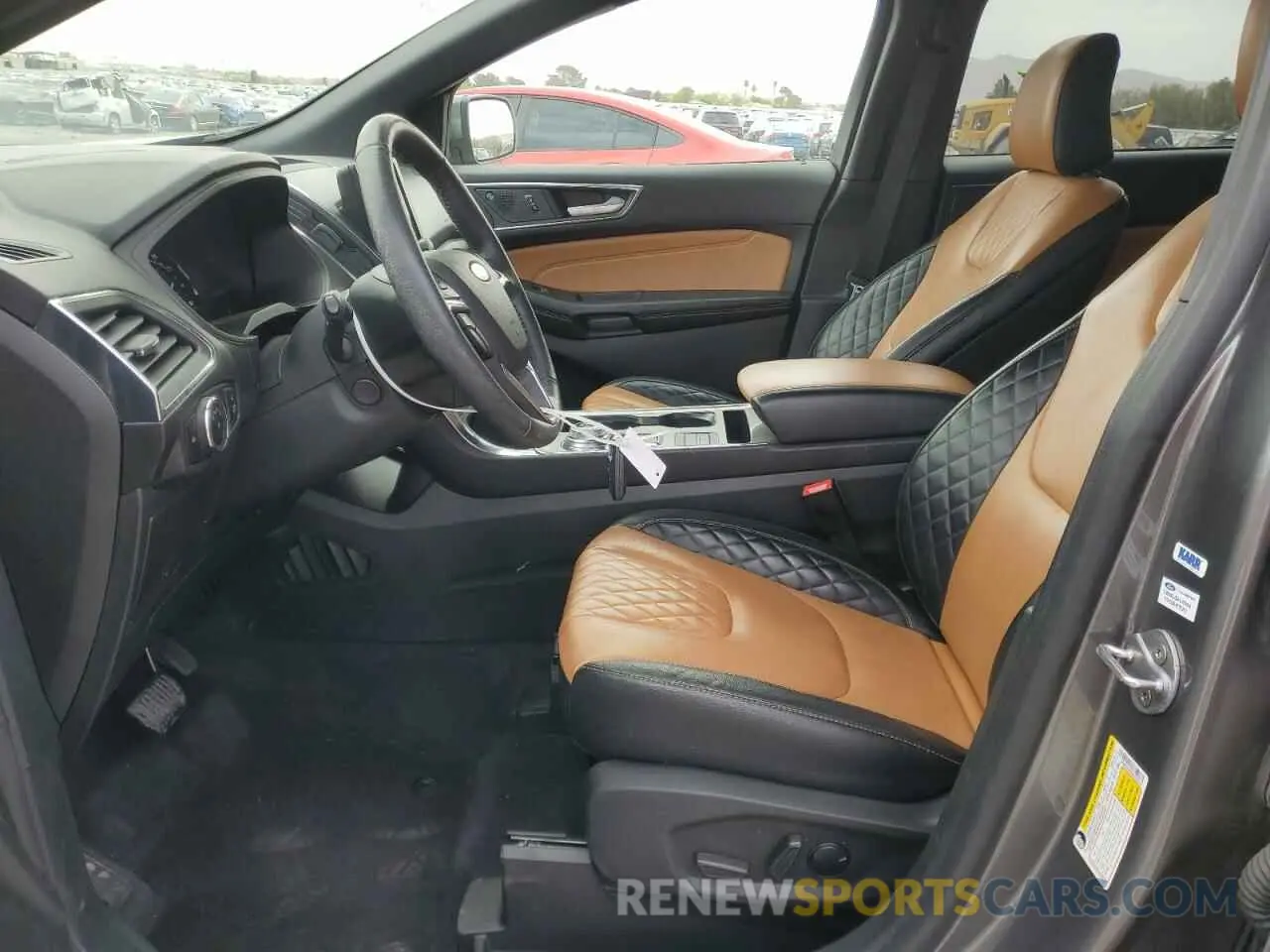 7 fotografías del automóvil dañado 2FMPK4K9XRBA05578 FORD EDGE 2024