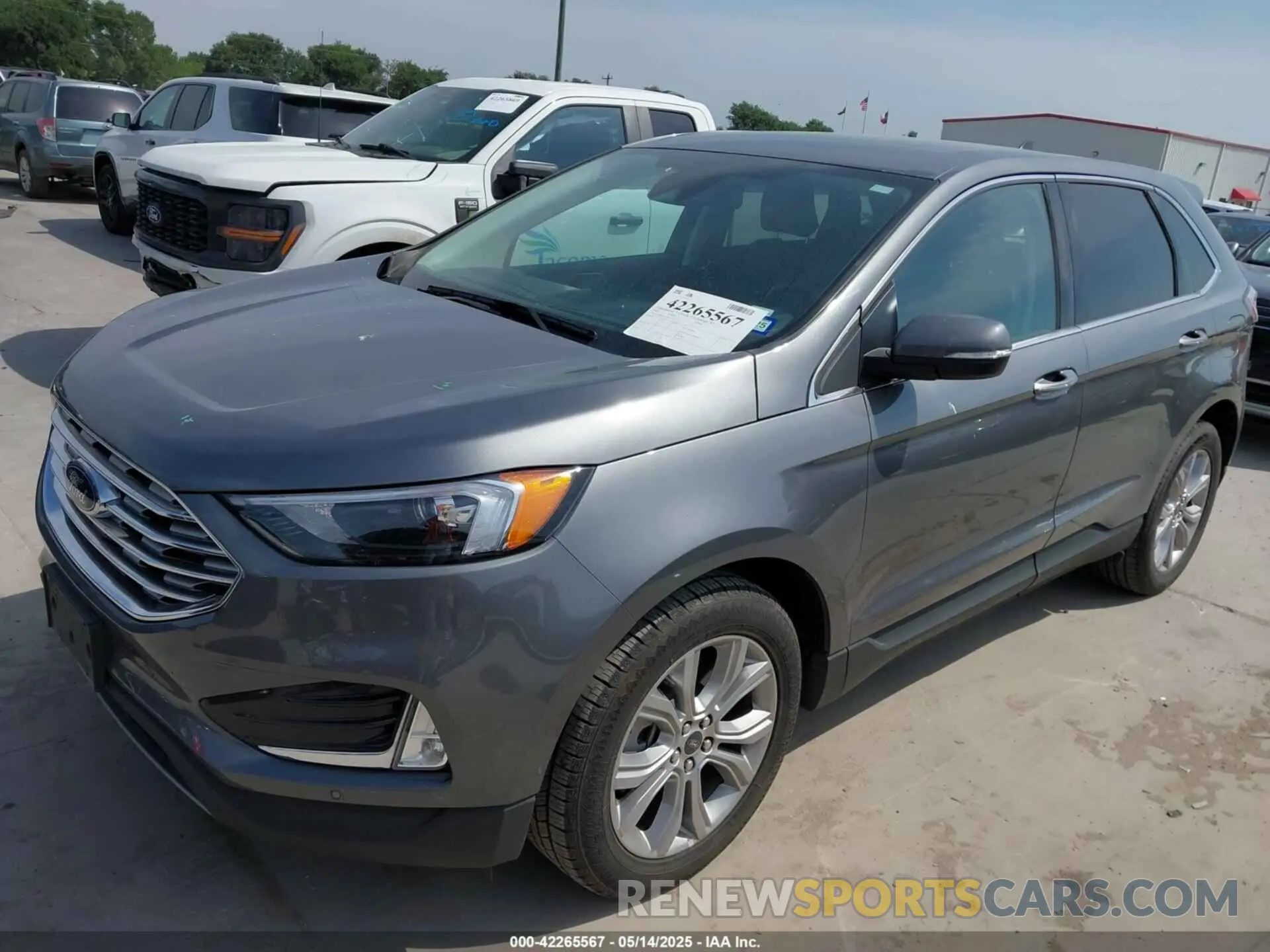 2 fotografías del automóvil dañado 2FMPK4K9XRBA47278 FORD EDGE 2024