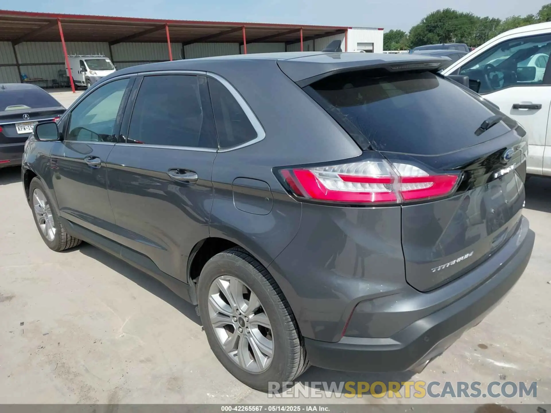 3 fotografías del automóvil dañado 2FMPK4K9XRBA47278 FORD EDGE 2024