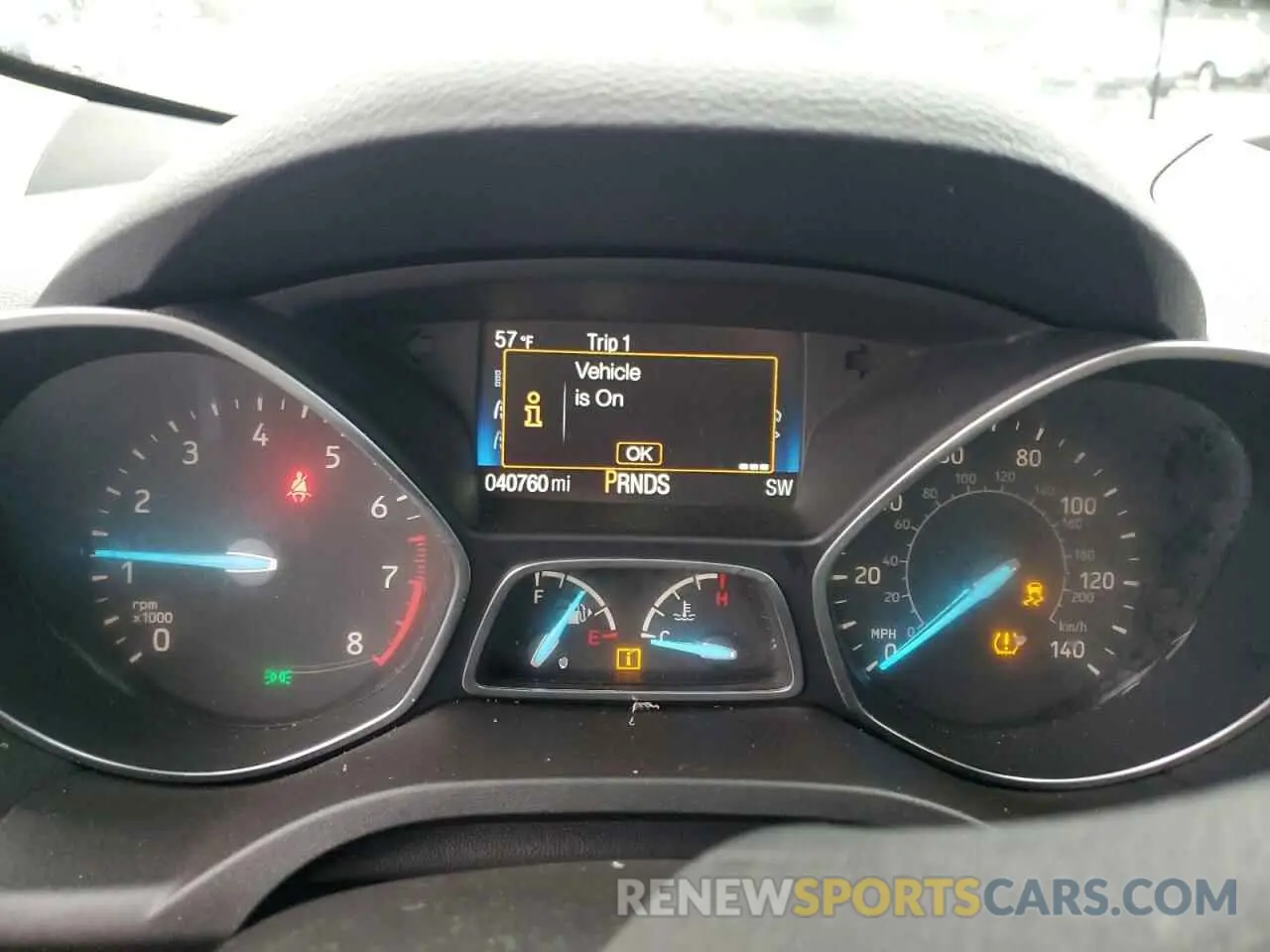 9 fotografías del automóvil dañado 1FMCU0F71KUC46973 FORD ESCAPE 2019