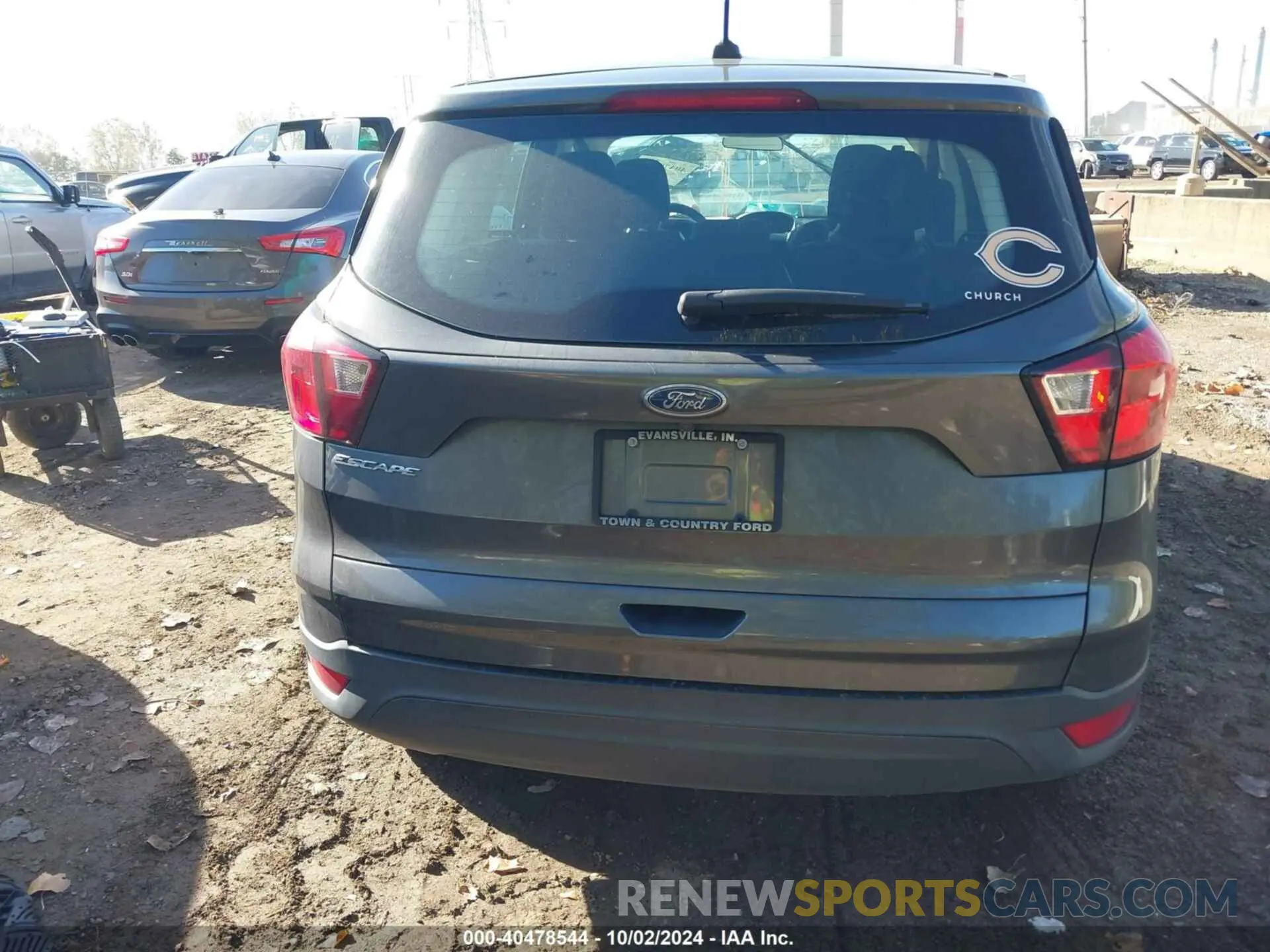 17 fotografías del automóvil dañado 1FMCU0F72KUA51996 FORD ESCAPE 2019