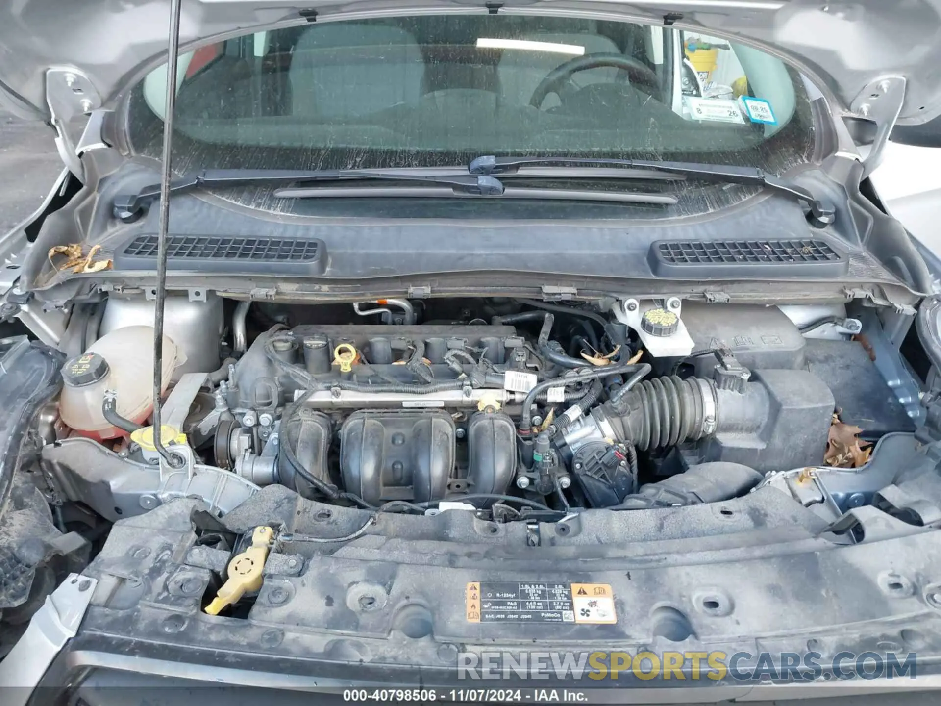 10 fotografías del automóvil dañado 1FMCU0F72KUB05801 FORD ESCAPE 2019