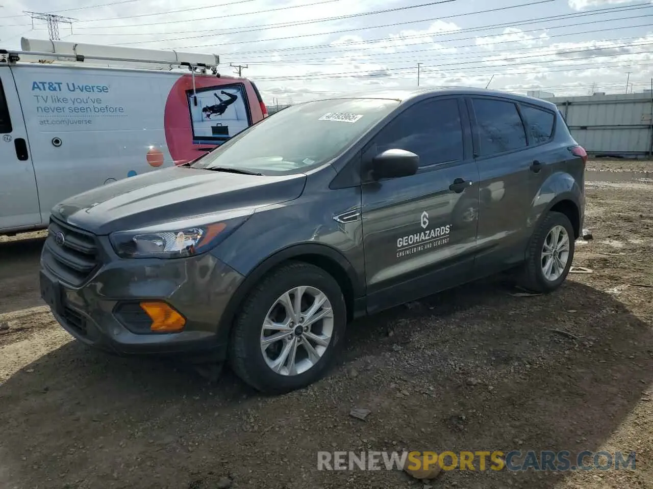1 fotografías del automóvil dañado 1FMCU0F73KUB01921 FORD ESCAPE 2019