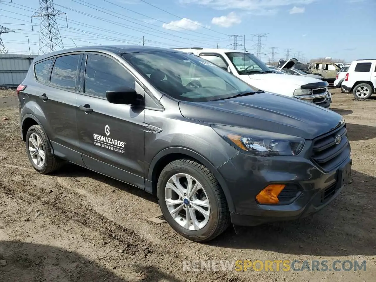 4 fotografías del automóvil dañado 1FMCU0F73KUB01921 FORD ESCAPE 2019