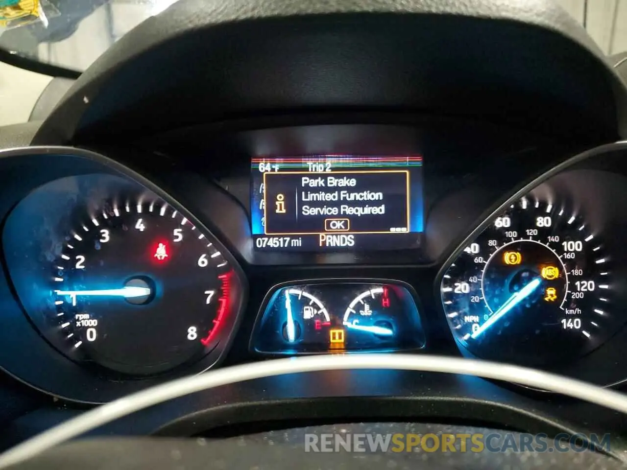 9 fotografías del automóvil dañado 1FMCU0F73KUB49919 FORD ESCAPE 2019