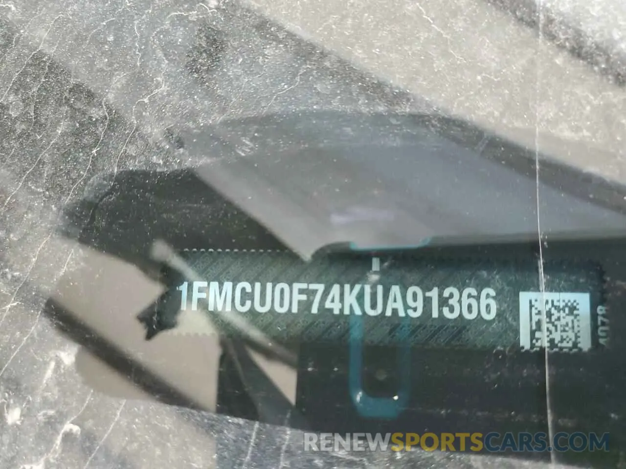 13 fotografías del automóvil dañado 1FMCU0F74KUA91366 FORD ESCAPE 2019