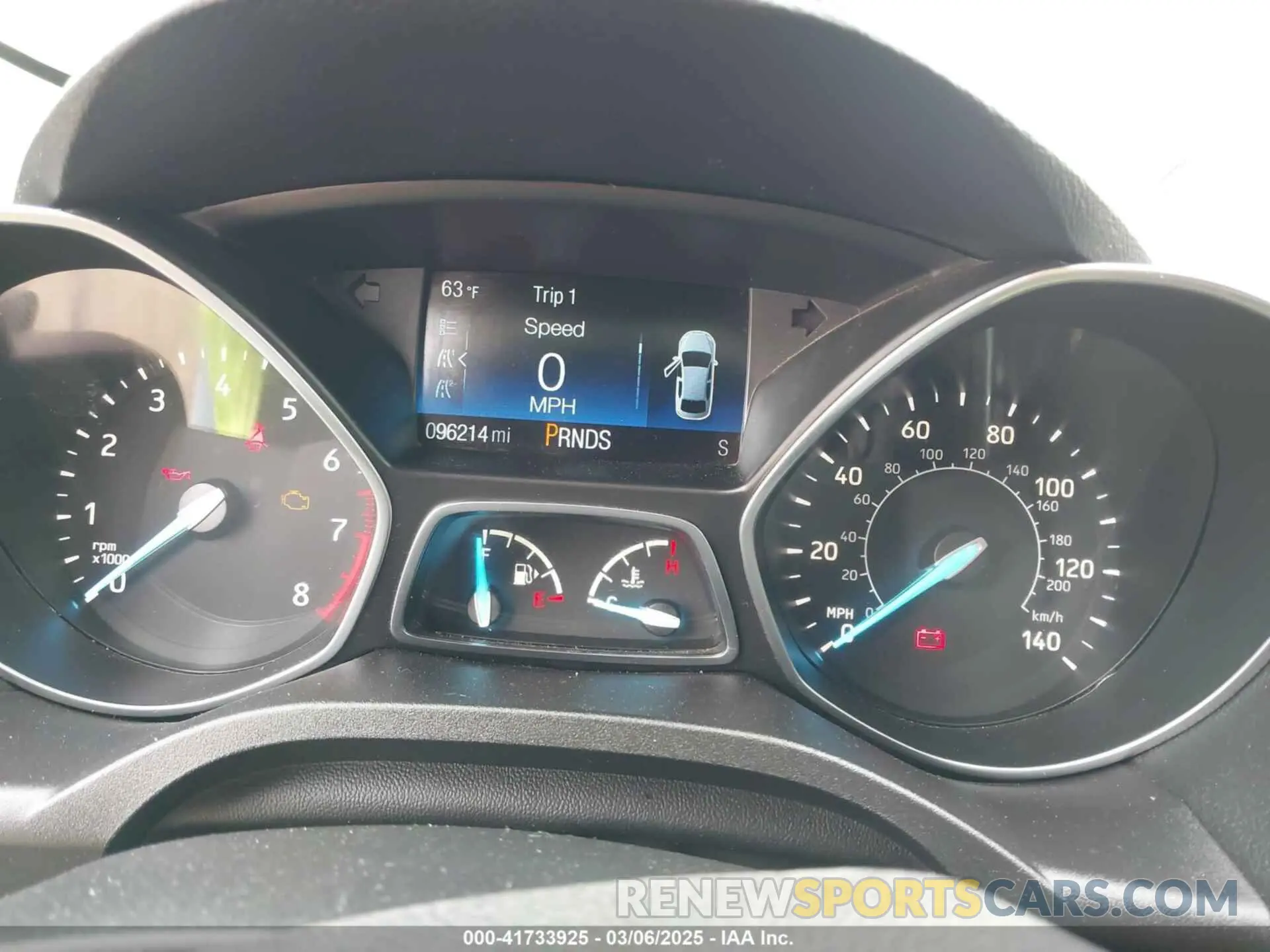 7 fotografías del automóvil dañado 1FMCU0F74KUB26214 FORD ESCAPE 2019