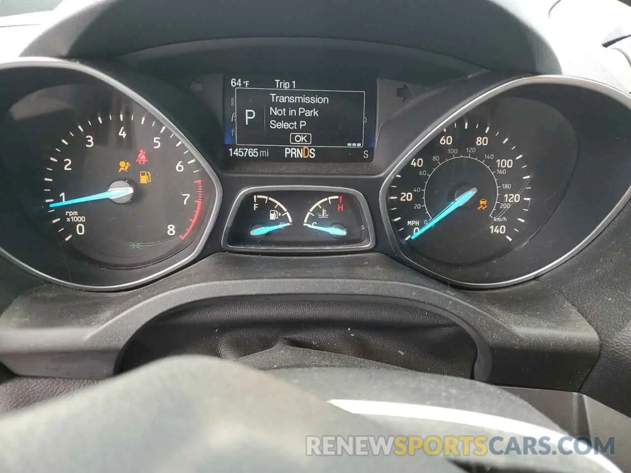 9 fotografías del automóvil dañado 1FMCU0F74KUB58998 FORD ESCAPE 2019