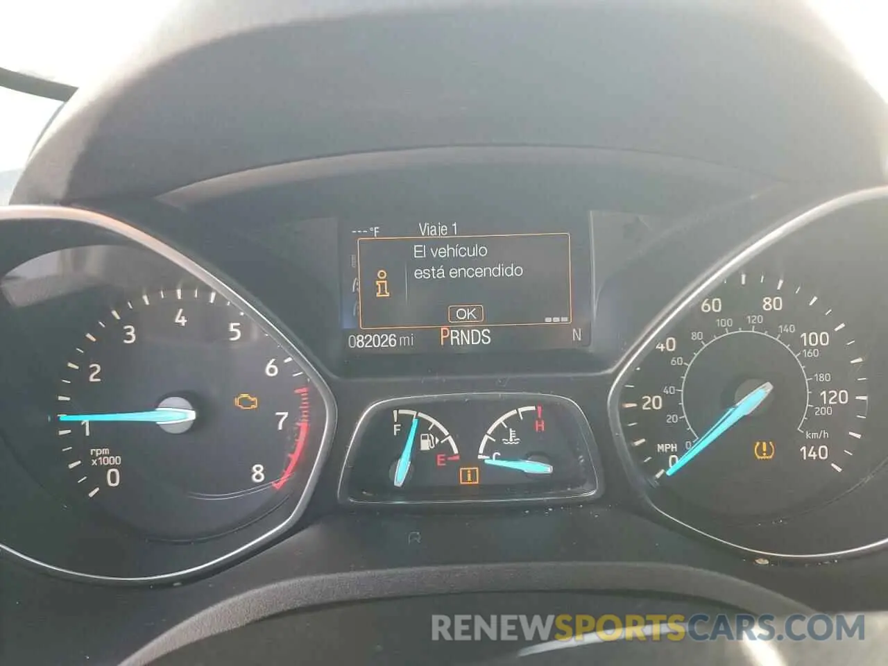 9 fotografías del automóvil dañado 1FMCU0F76KUA99842 FORD ESCAPE 2019