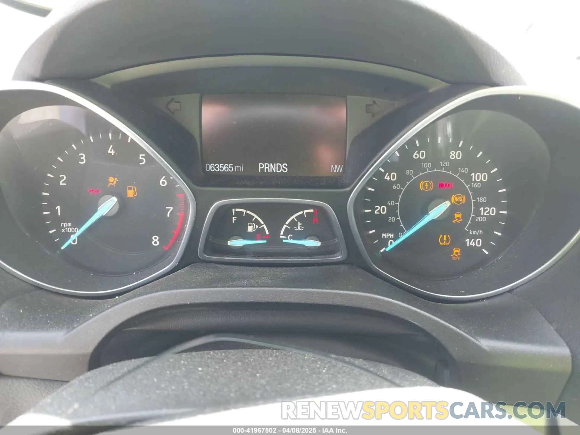 7 fotografías del automóvil dañado 1FMCU0F76KUB47758 FORD ESCAPE 2019