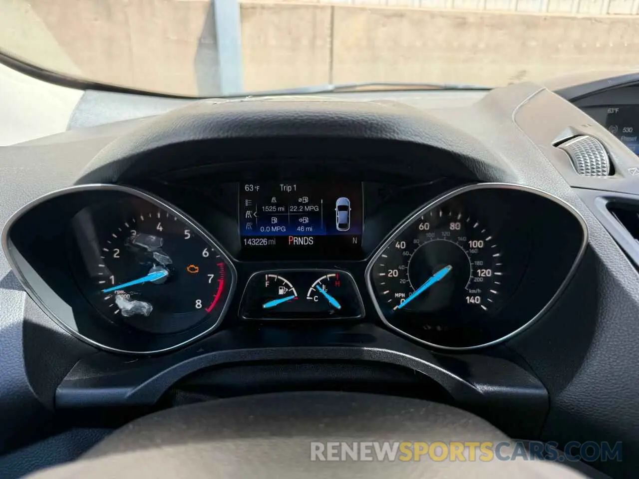 8 fotografías del automóvil dañado 1FMCU0F76KUB78010 FORD ESCAPE 2019