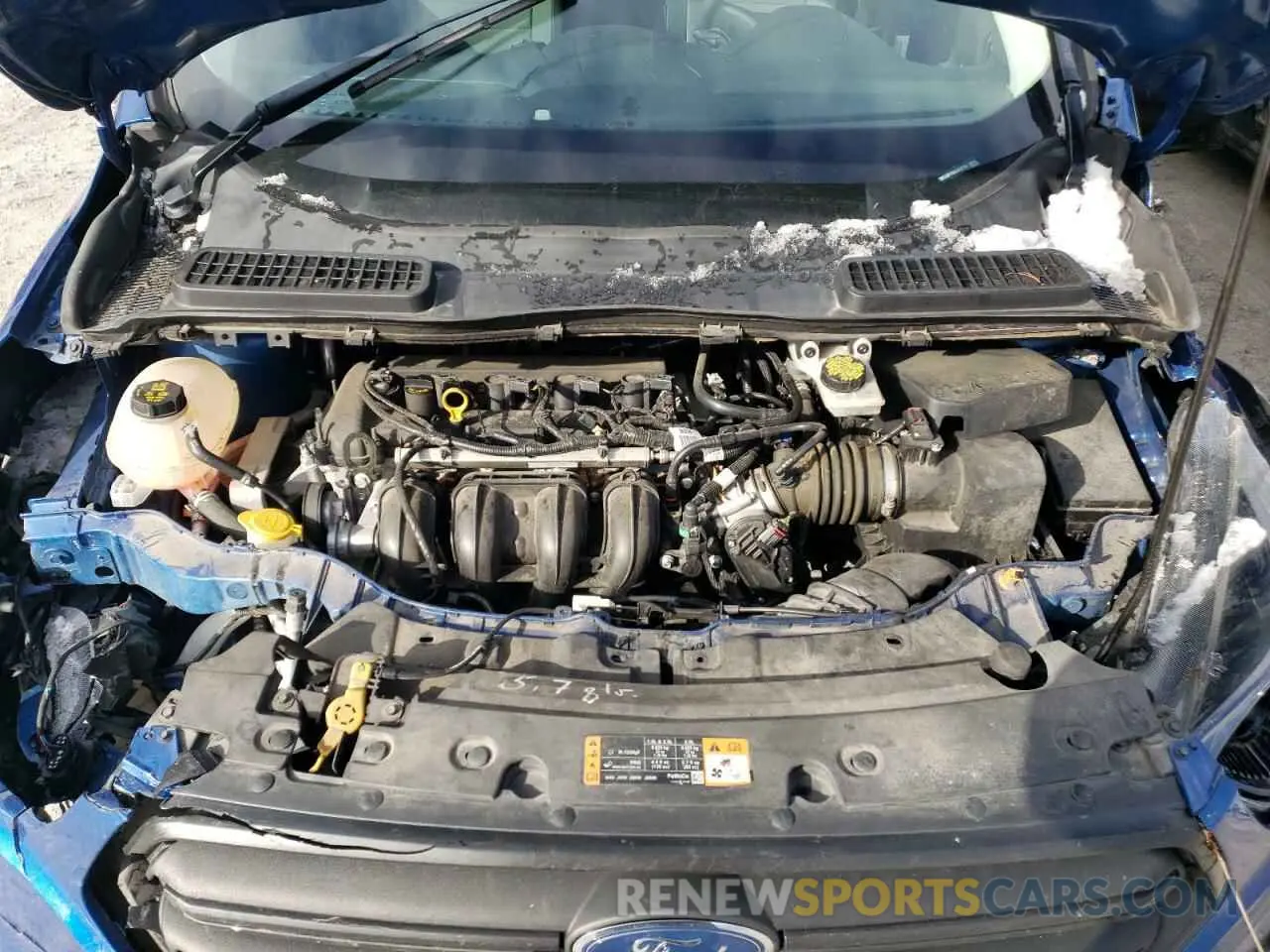 12 fotografías del automóvil dañado 1FMCU0F76KUB99181 FORD ESCAPE 2019