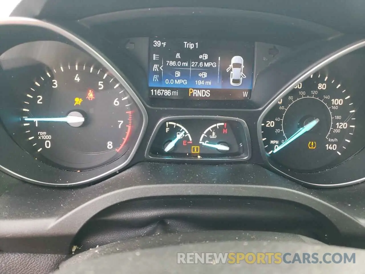 9 fotografías del automóvil dañado 1FMCU0F76KUB99181 FORD ESCAPE 2019