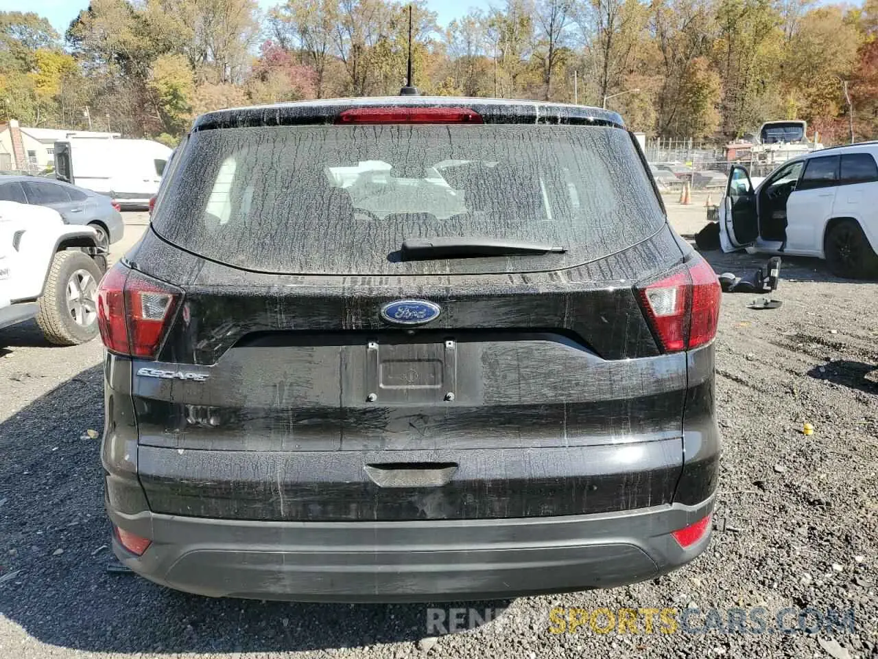 6 fotografías del automóvil dañado 1FMCU0F76KUC46905 FORD ESCAPE 2019