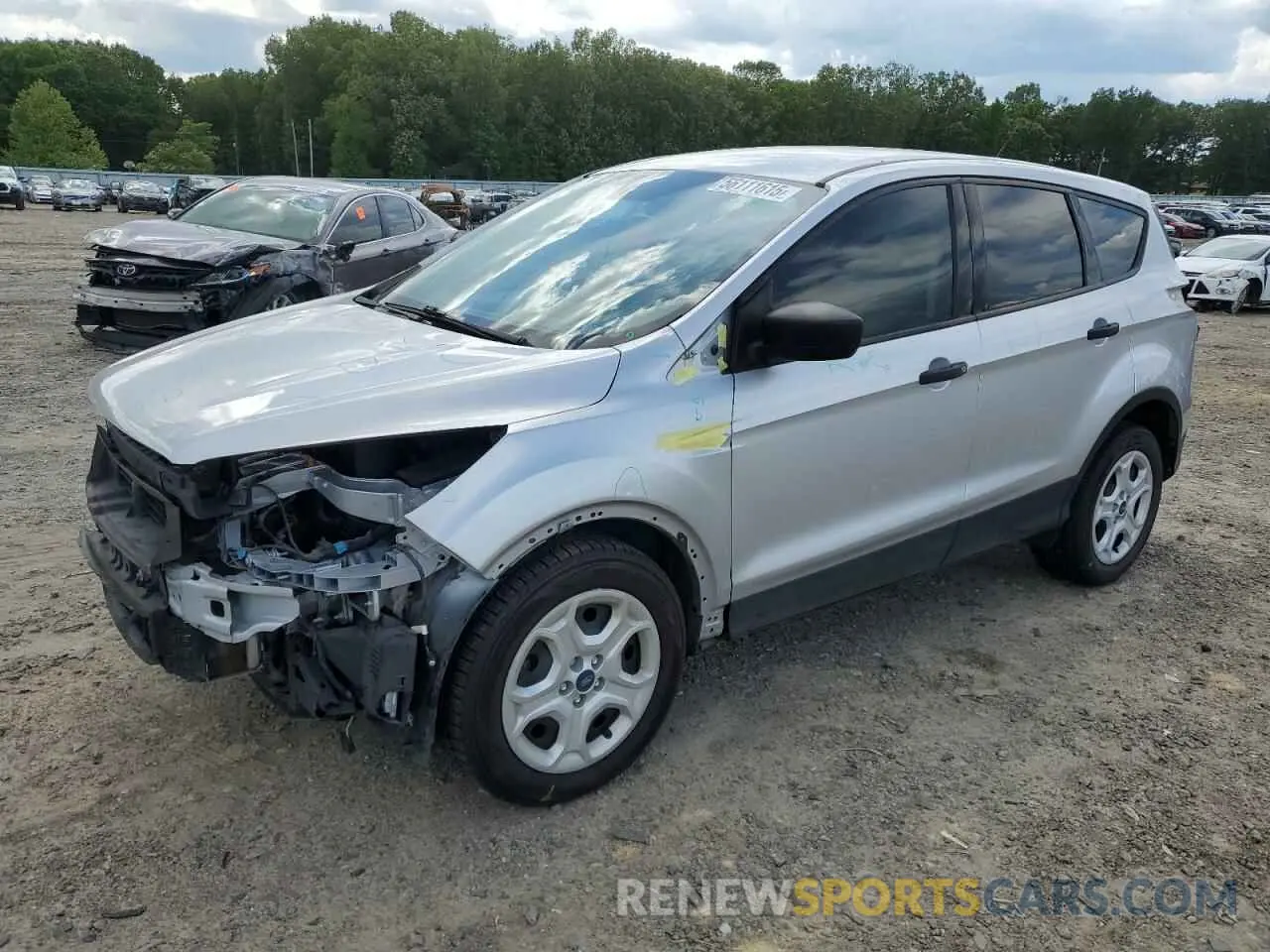 1 fotografías del automóvil dañado 1FMCU0F77KUA34580 FORD ESCAPE 2019