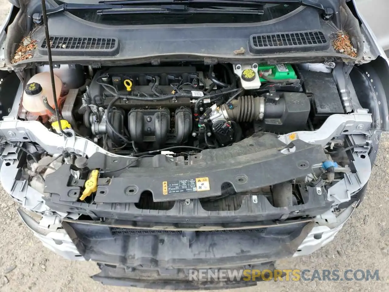 12 fotografías del automóvil dañado 1FMCU0F77KUA34580 FORD ESCAPE 2019