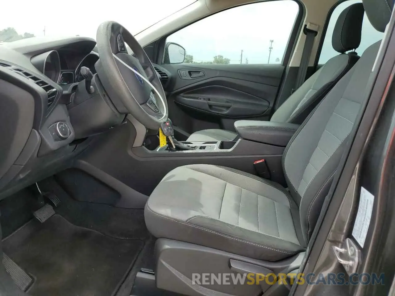 7 fotografías del automóvil dañado 1FMCU0F79KUA90102 FORD ESCAPE 2019