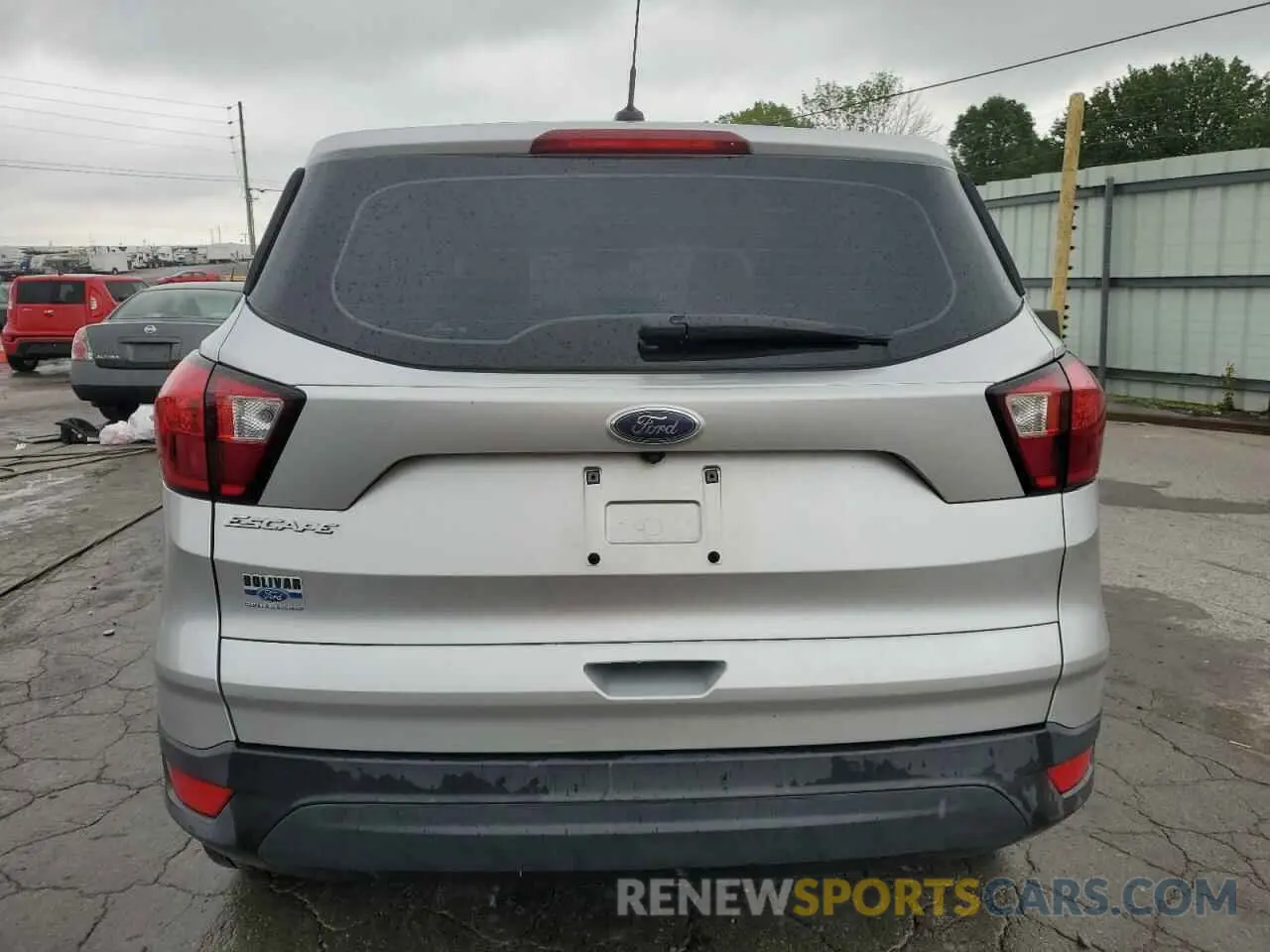 6 fotografías del automóvil dañado 1FMCU0F7XKUA89394 FORD ESCAPE 2019