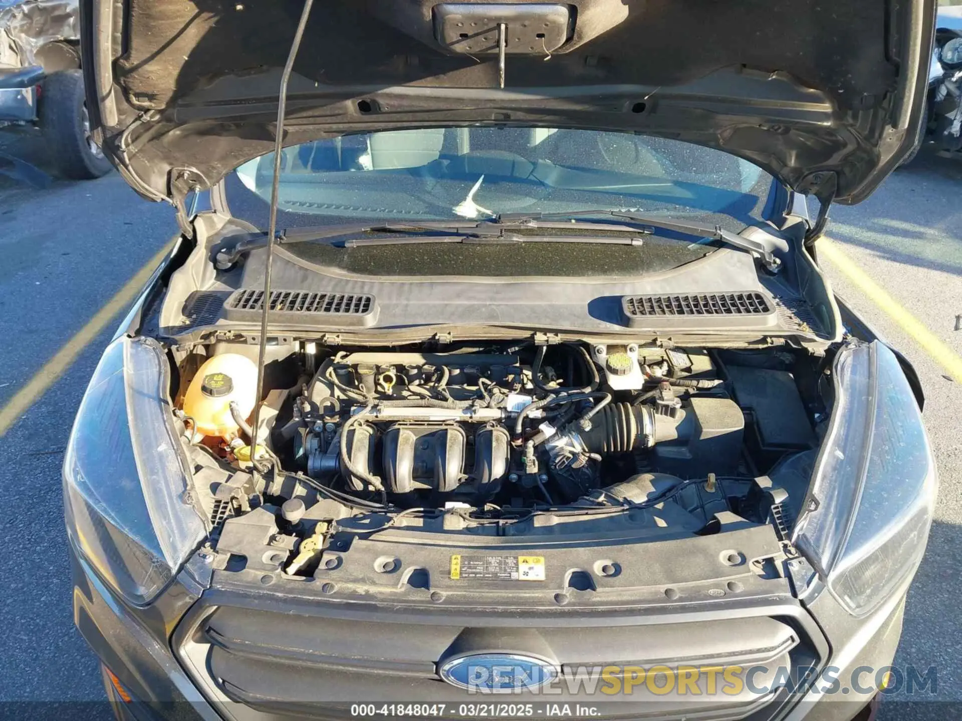 10 fotografías del automóvil dañado 1FMCU0F7XKUB93769 FORD ESCAPE 2019