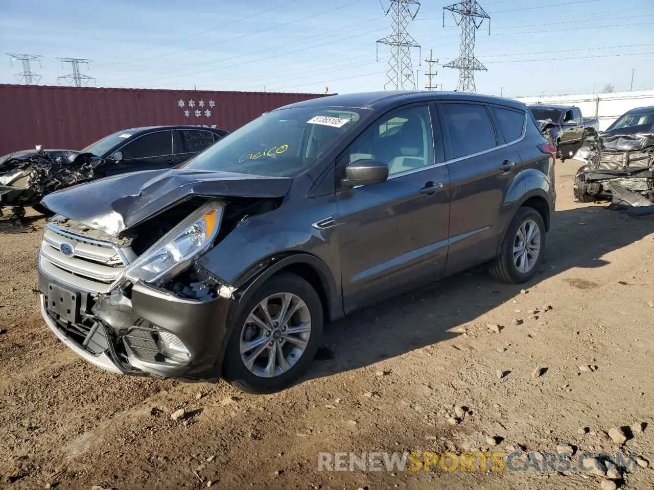 1 fotografías del automóvil dañado 1FMCU0GD0KUA30813 FORD ESCAPE 2019