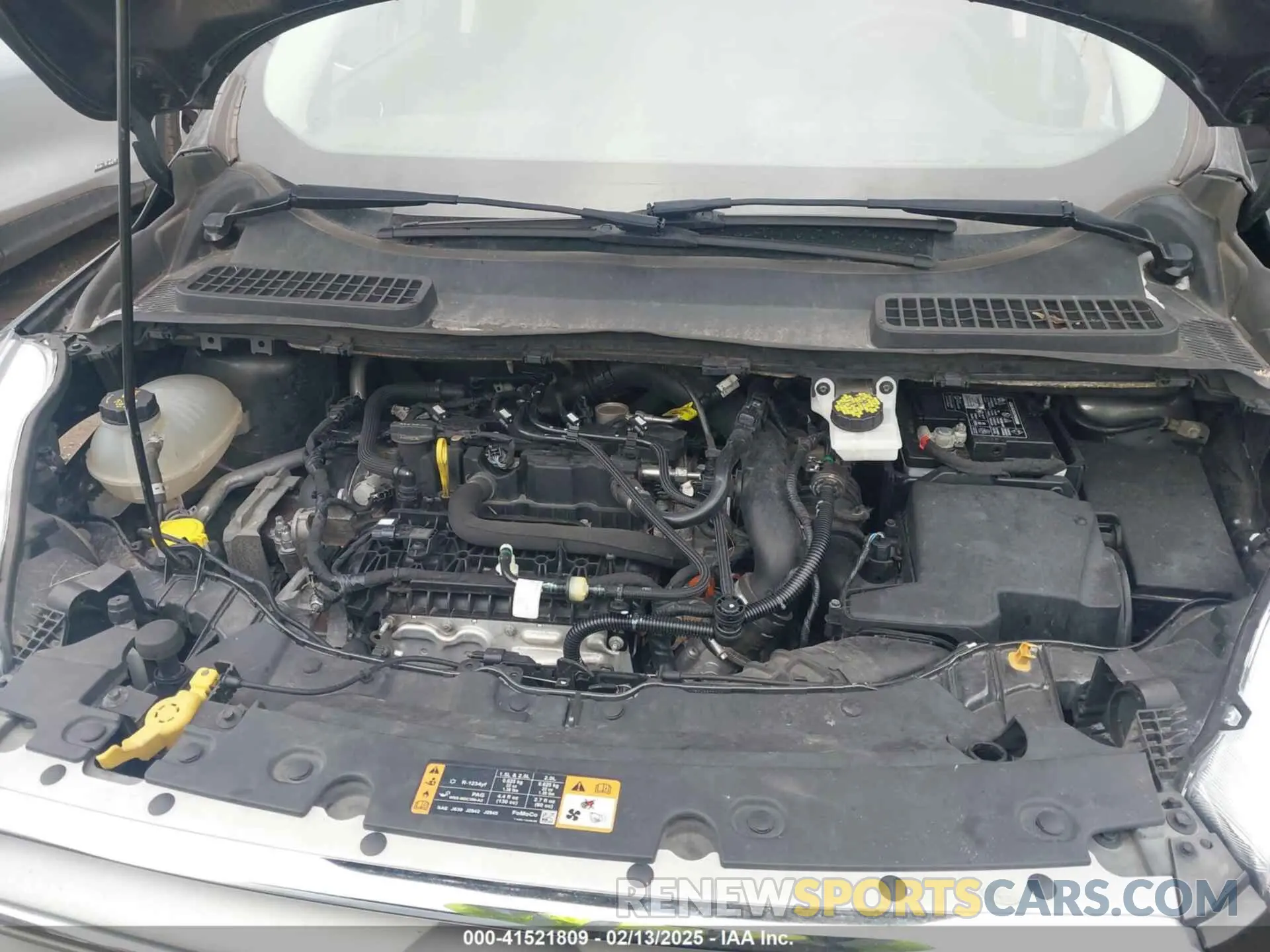 10 fotografías del automóvil dañado 1FMCU0GD0KUB32385 FORD ESCAPE 2019