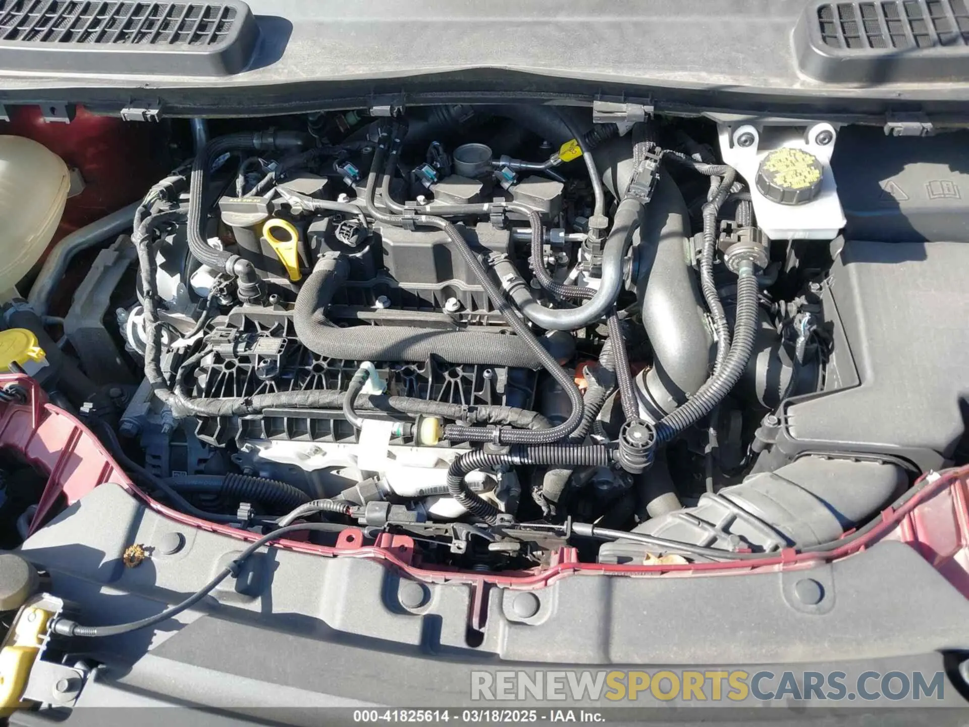 10 fotografías del automóvil dañado 1FMCU0GD1KUA17486 FORD ESCAPE 2019