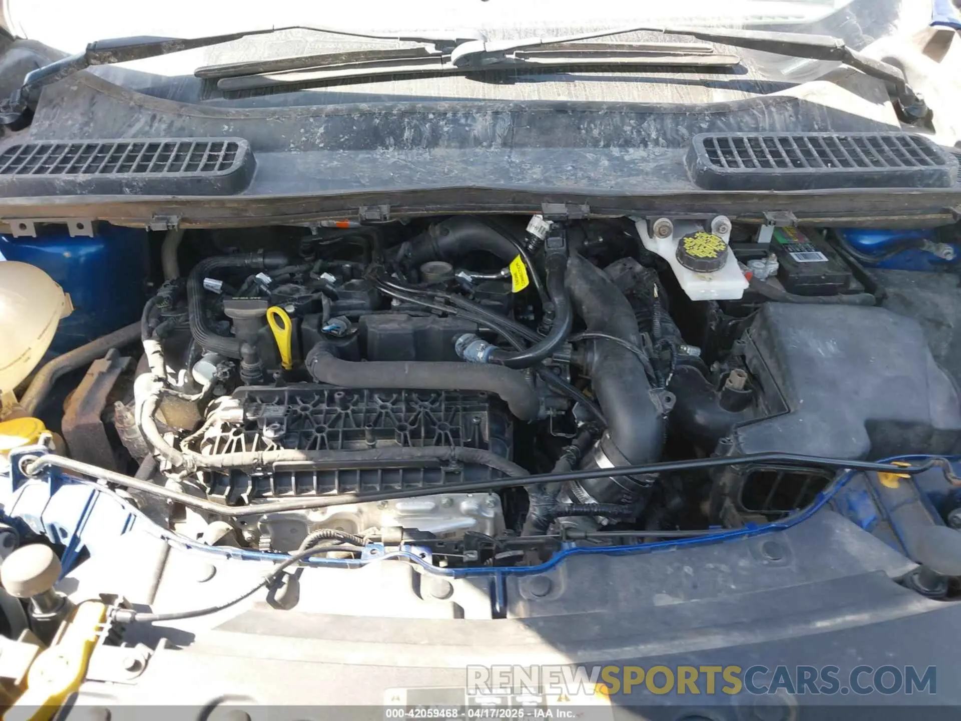 10 fotografías del automóvil dañado 1FMCU0GD1KUB00318 FORD ESCAPE 2019
