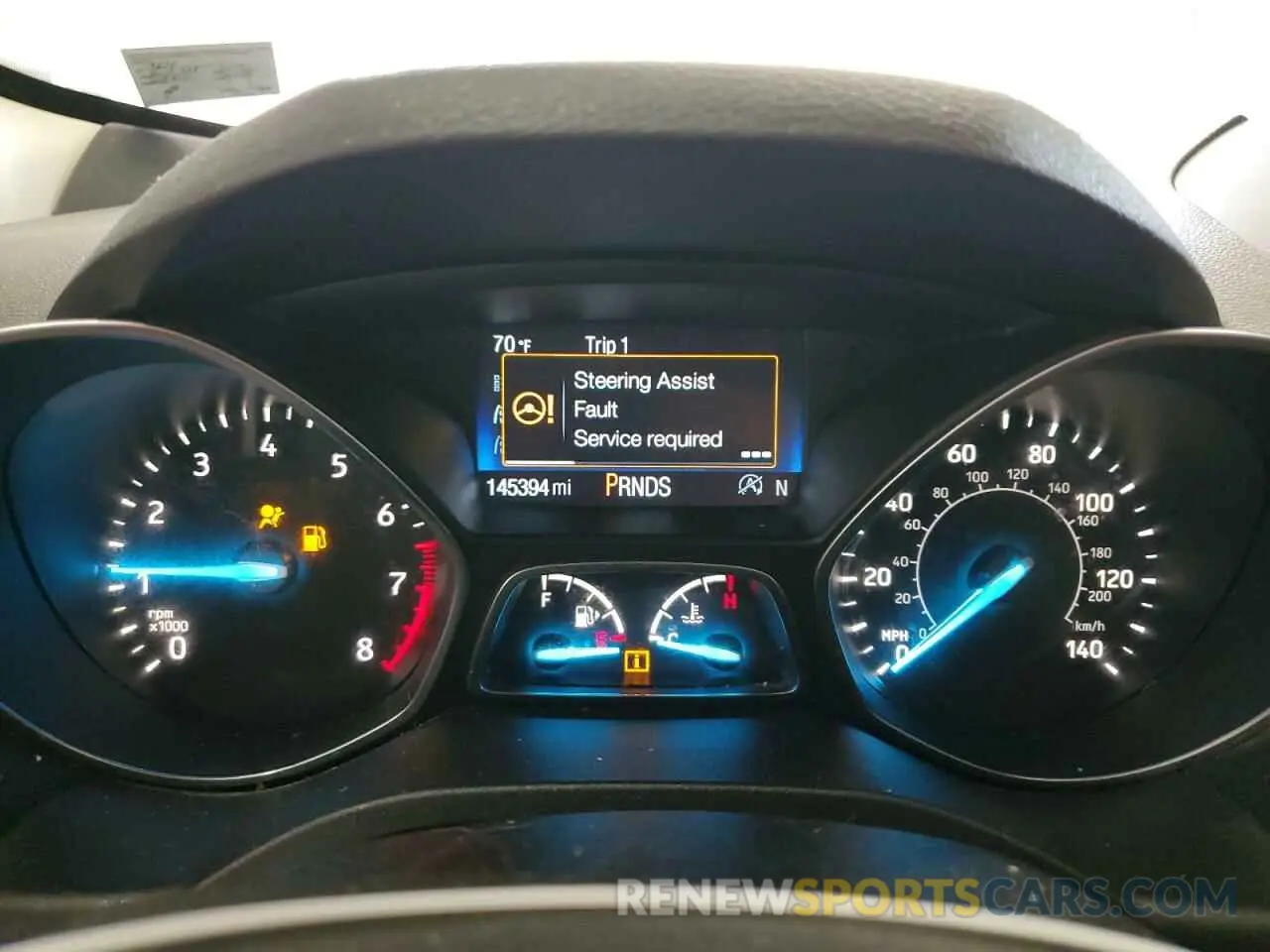 9 fotografías del automóvil dañado 1FMCU0GD1KUB65606 FORD ESCAPE 2019
