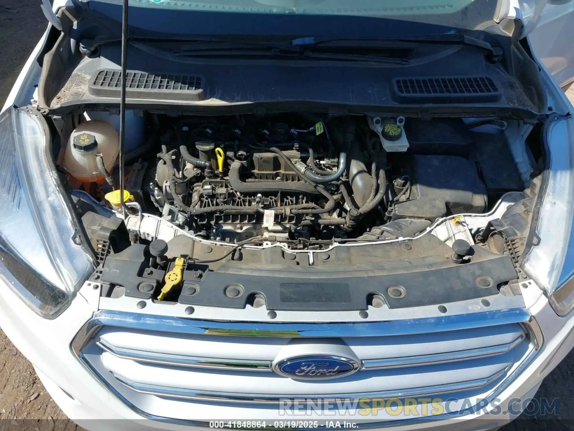 10 fotografías del automóvil dañado 1FMCU0GD2KUA99793 FORD ESCAPE 2019
