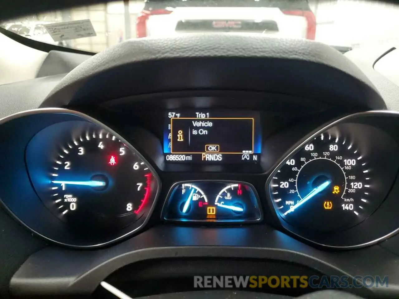 9 fotografías del automóvil dañado 1FMCU0GD4KUA01511 FORD ESCAPE 2019