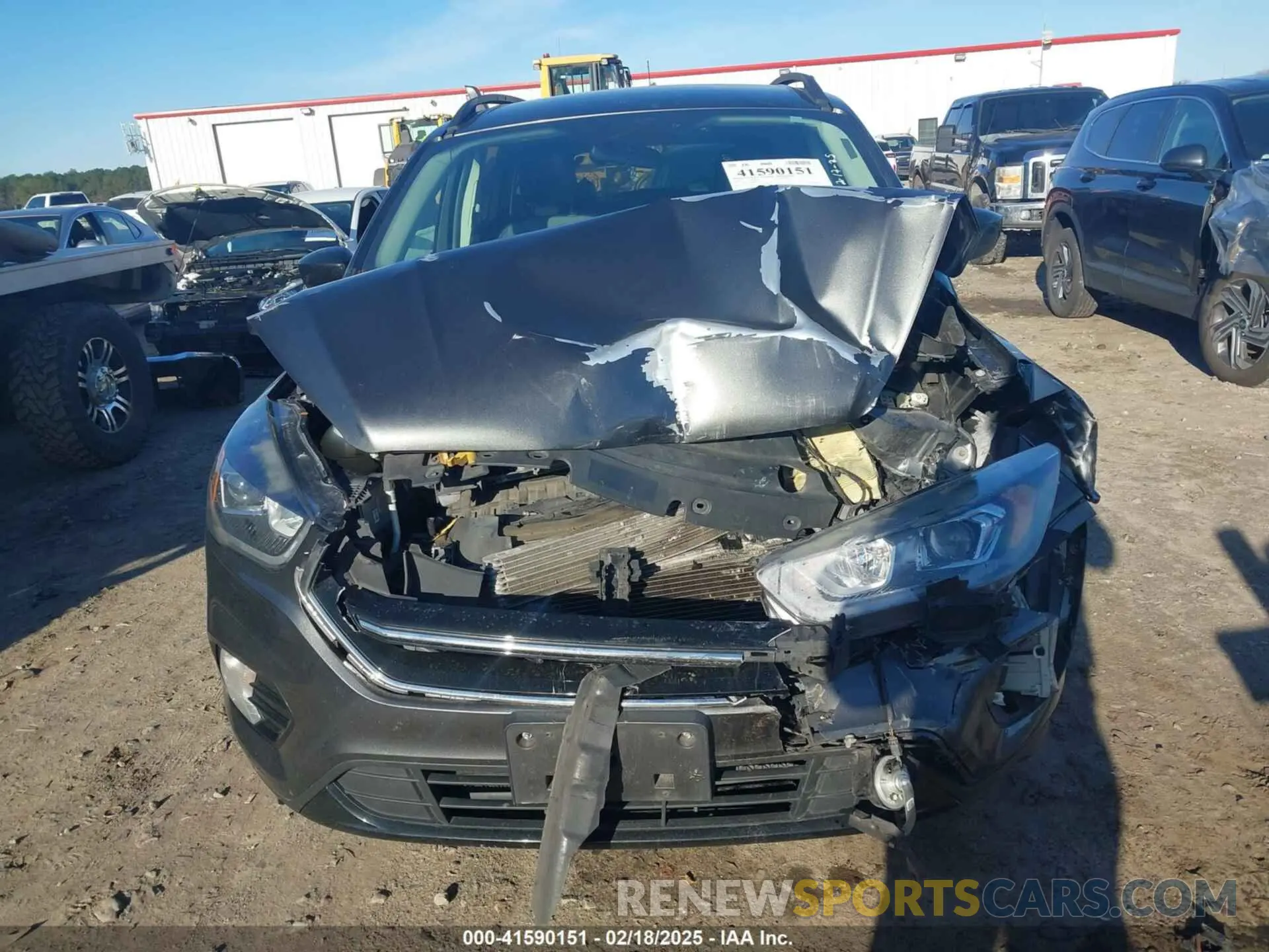 13 fotografías del automóvil dañado 1FMCU0GD4KUA91551 FORD ESCAPE 2019