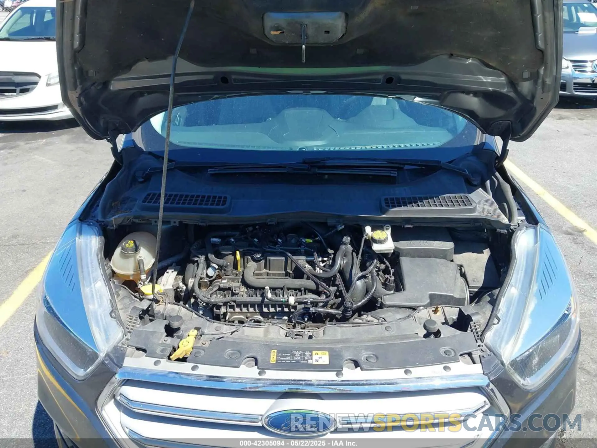 10 fotografías del automóvil dañado 1FMCU0GD5KUB19907 FORD ESCAPE 2019