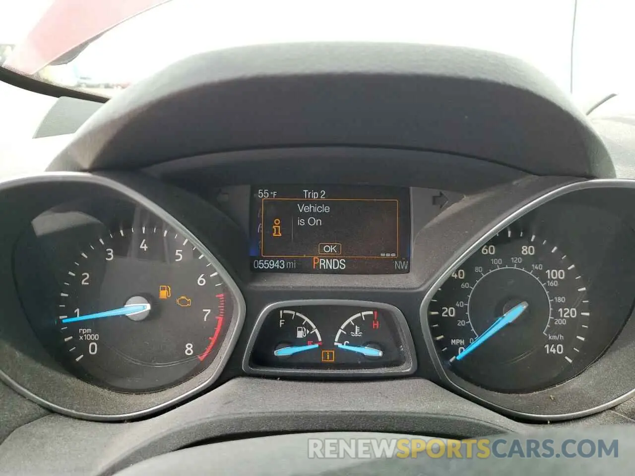 9 fotografías del automóvil dañado 1FMCU0GD5KUB24167 FORD ESCAPE 2019