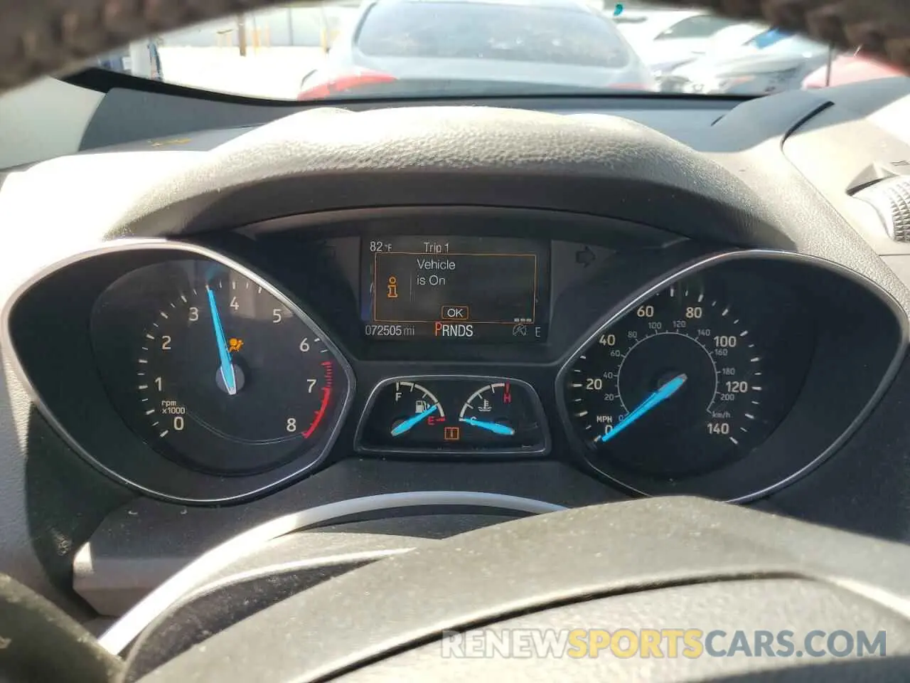 9 fotografías del automóvil dañado 1FMCU0GD6KUA25082 FORD ESCAPE 2019