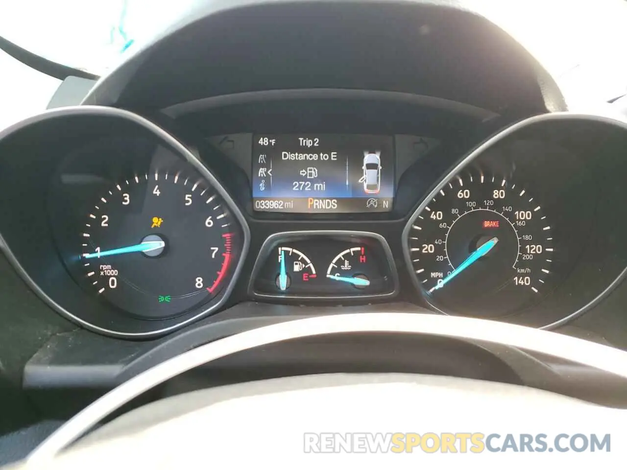 9 fotografías del automóvil dañado 1FMCU0GD6KUC09065 FORD ESCAPE 2019