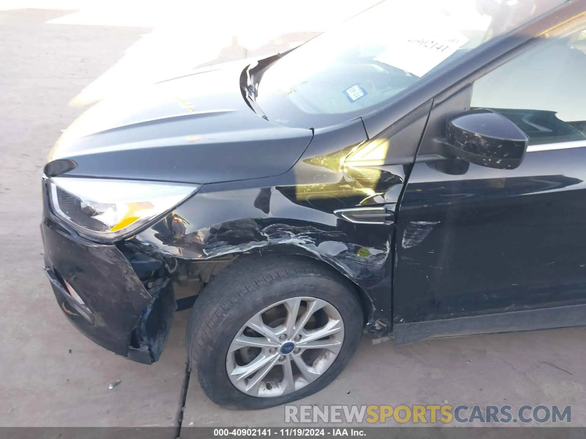 6 fotografías del automóvil dañado 1FMCU0GD6KUC52417 FORD ESCAPE 2019