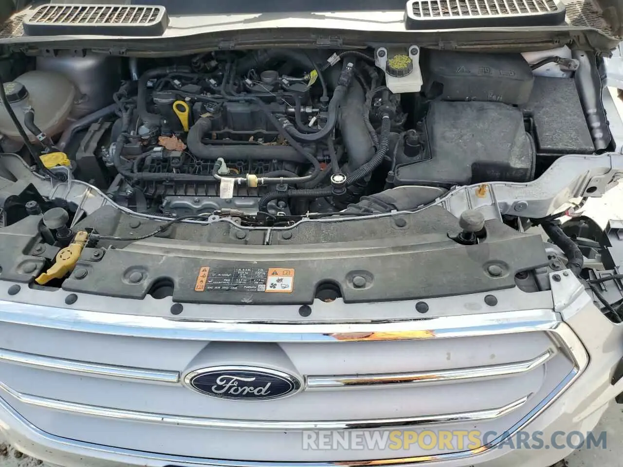 11 fotografías del automóvil dañado 1FMCU0GD6KUC53194 FORD ESCAPE 2019